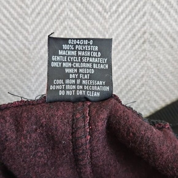 SouthPole Jogger Sweatpants 5XB Track Athletic Lounge Pants Maroon NWT Classic - Picture 12 of 14